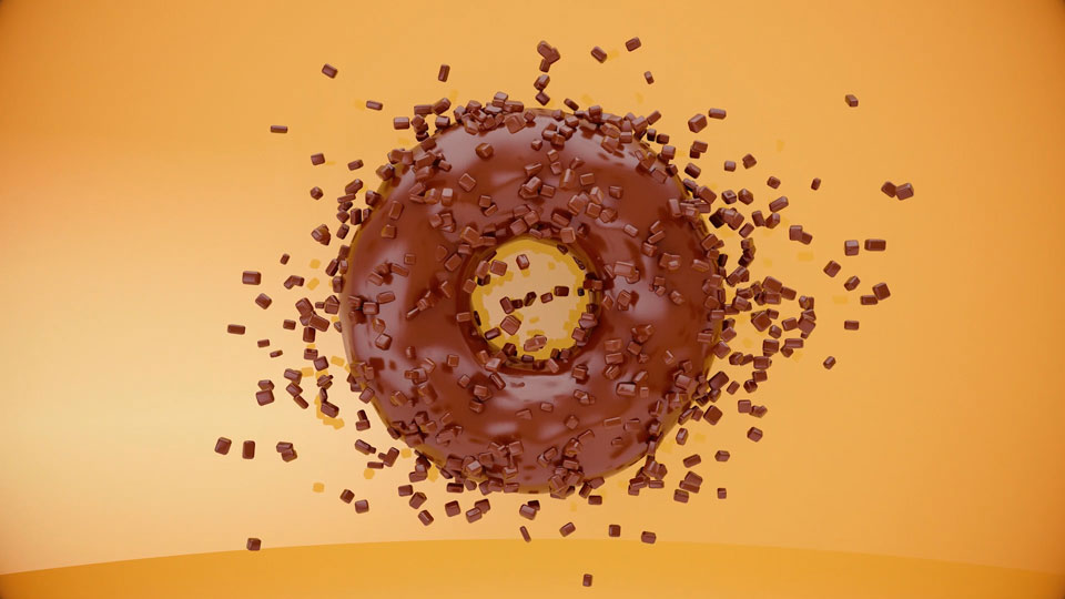 Donut Animation davidschmidt-medien.de in Schwandorf Grafikdesign Webdesign Film